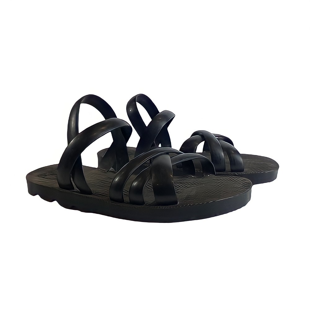 Vietnam Tire Sandals – Handmade Recycled Tire Heel‑Strap Sandals “1975 – Giai Phong Quan ”