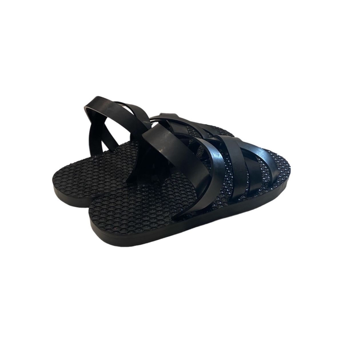 Vietnam Tire Sandals – Handmade Five-Strap Sandals with Honeycomb Tire Sole DD 1