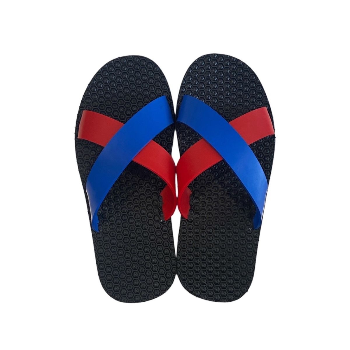 Vietnam Tire Sandals – Handmade Two-Tone Flip Flop Sandals from Recycled Tires X2 1