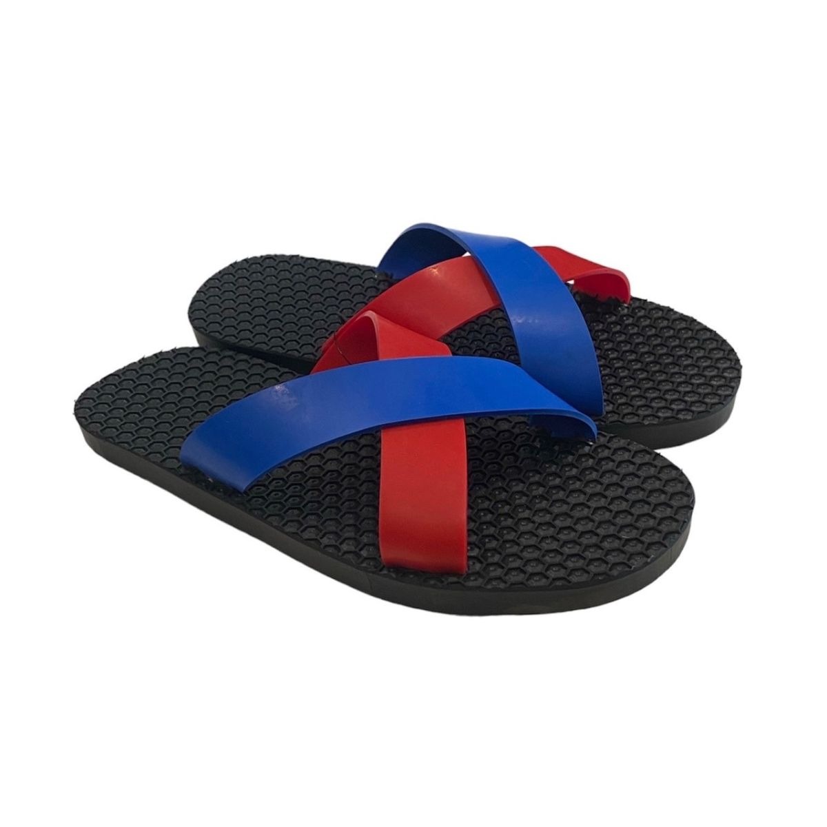 Vietnam Tire Sandals – Handmade Two-Tone Flip Flop Sandals from Recycled Tires X2