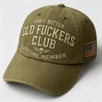 Product 100% Bitter Old F*ckers Club Life Time Member Cap