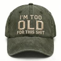 Product I'm Too Old For This Shit Washed Hat