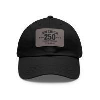 Product America's 250th Leather Patch Hat — 1776–2026 Patriotic Edition