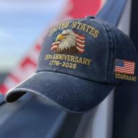 Product United States 250th Anniversary Hat 1776–2026 Cap